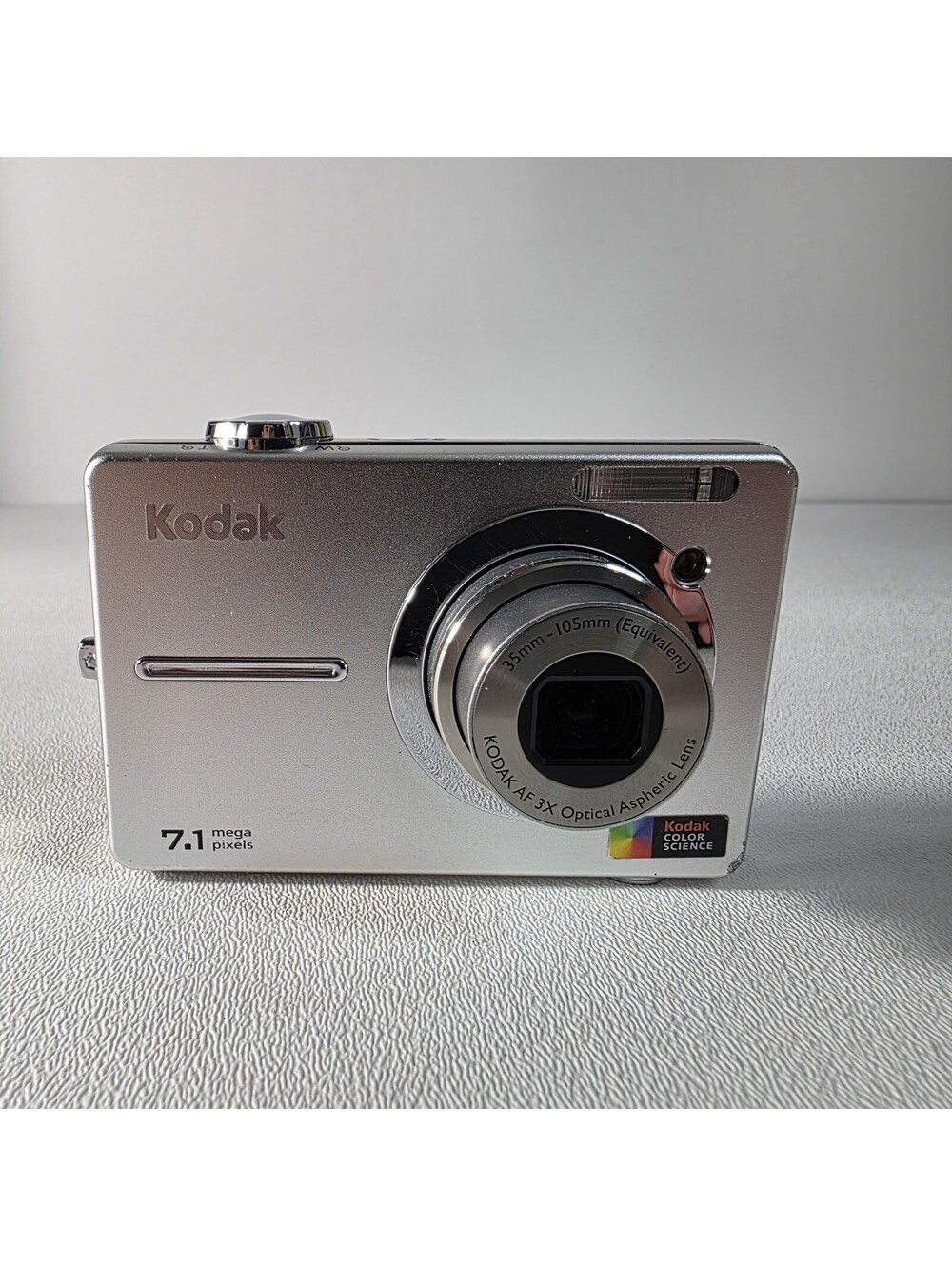 Kodak EasyShare C763 Silver 7.1MP 3x Optical Zoom Digital Camera Battery Only